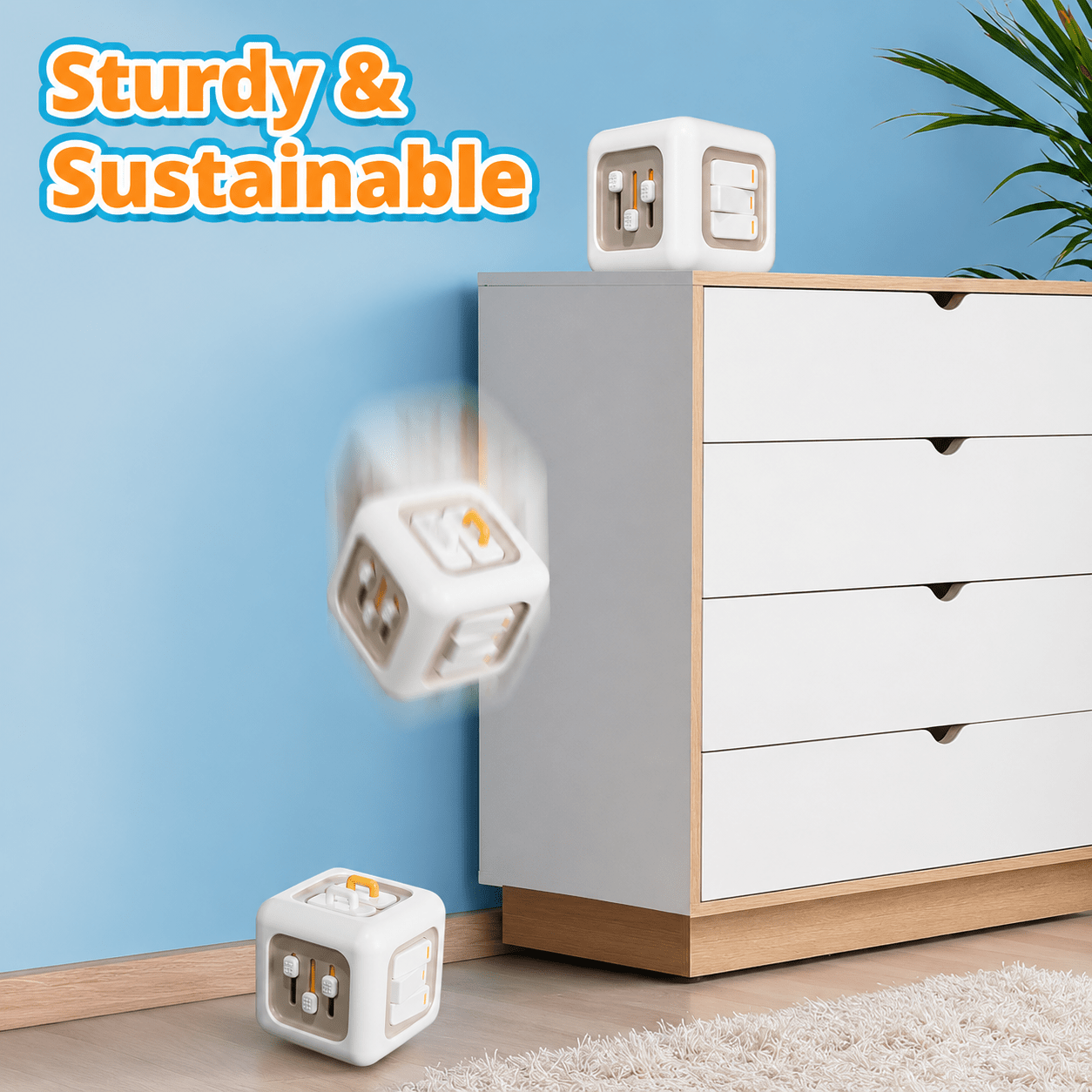 Montessori Sensory Exploration Cube
