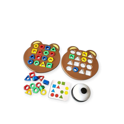 Montessori Shape & Color Matching Puzzle