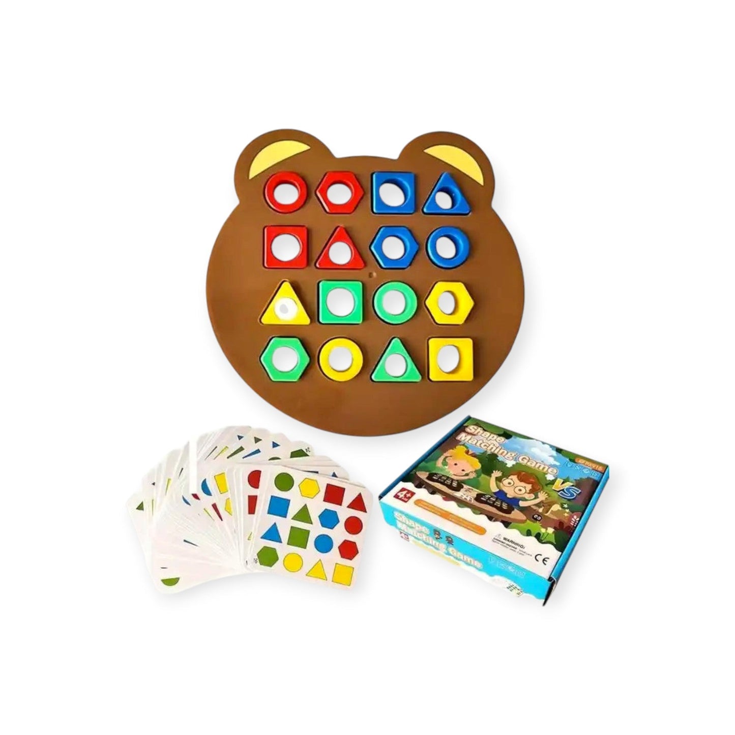 Montessori Shape & Color Matching Puzzle