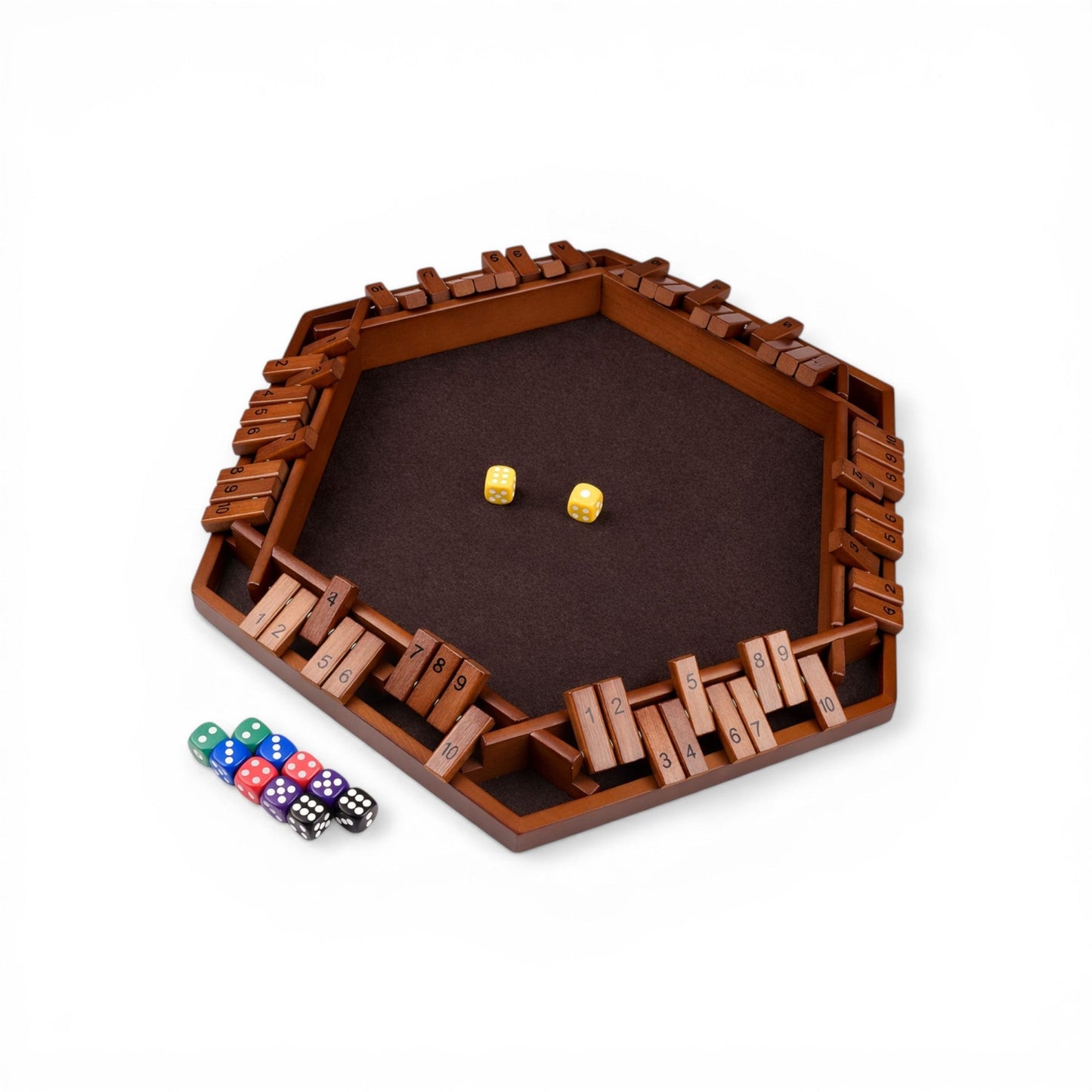 Montessori Shut The Box Dice Game