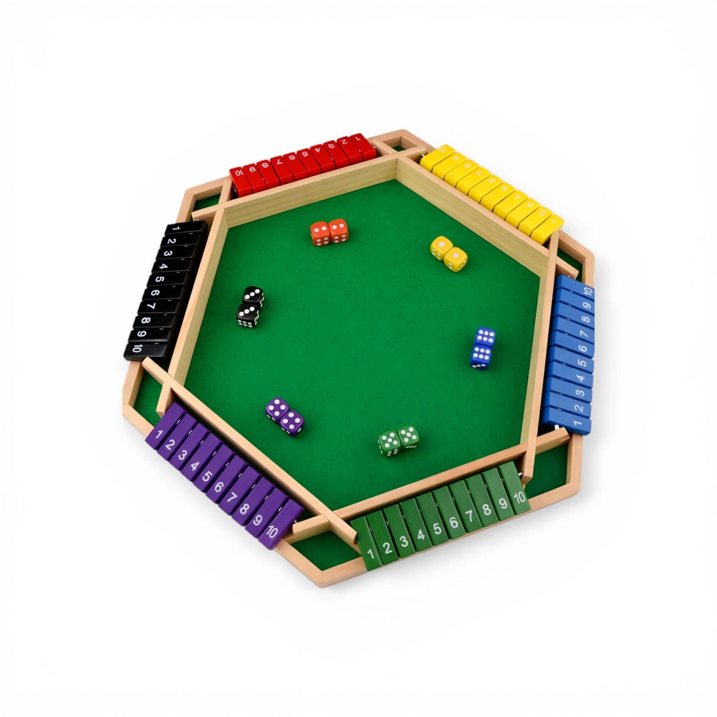 Montessori Shut The Box Dice Game