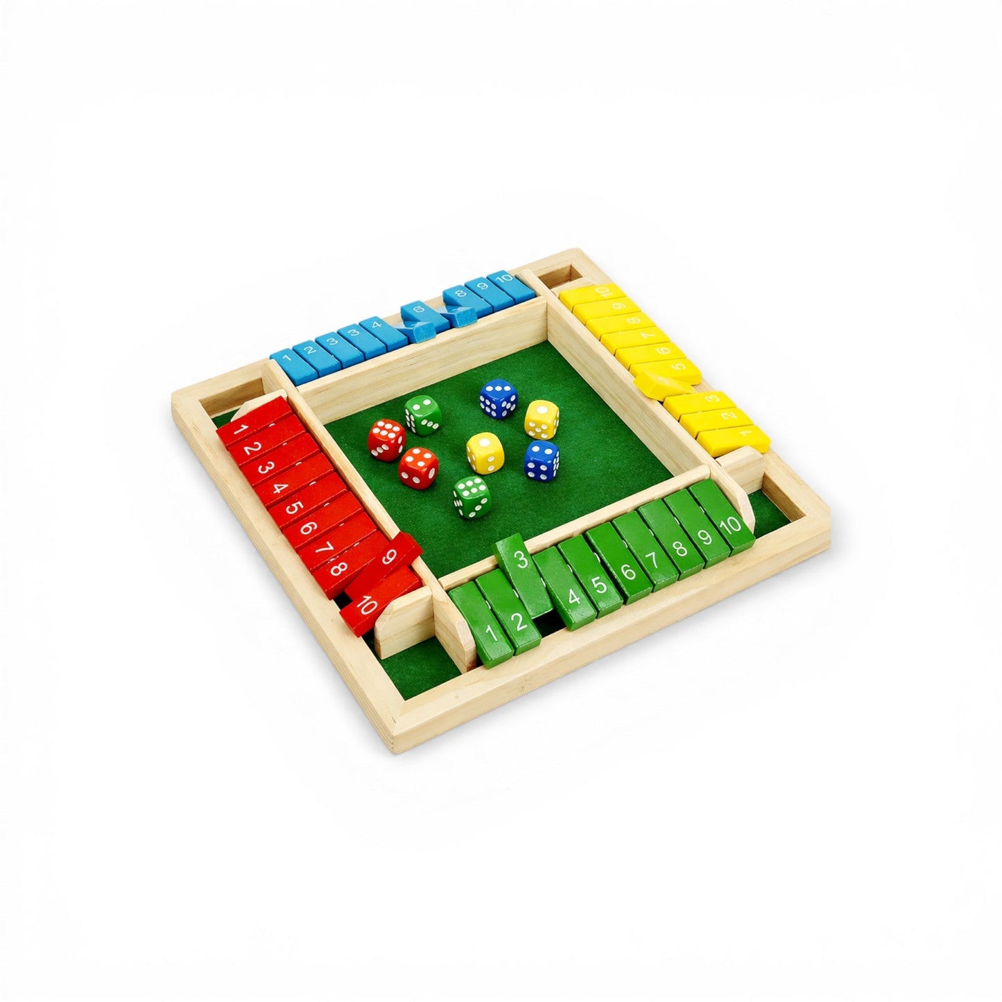 Montessori Shut The Box Dice Game