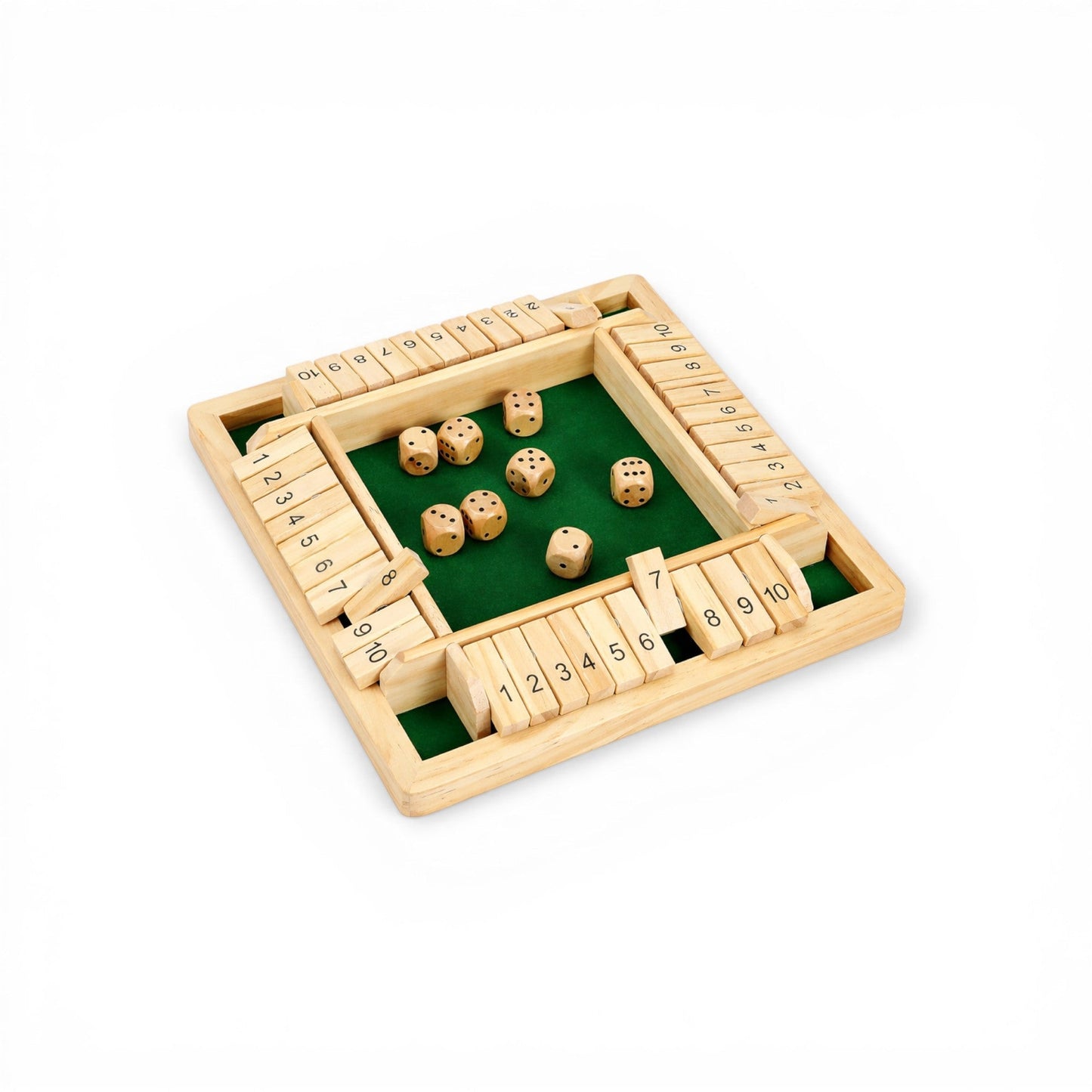 Montessori Shut The Box Dice Game