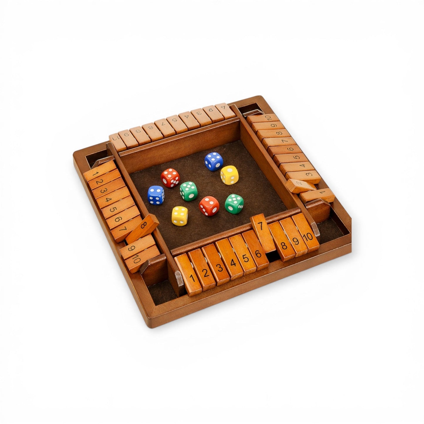 Montessori Shut The Box Dice Game