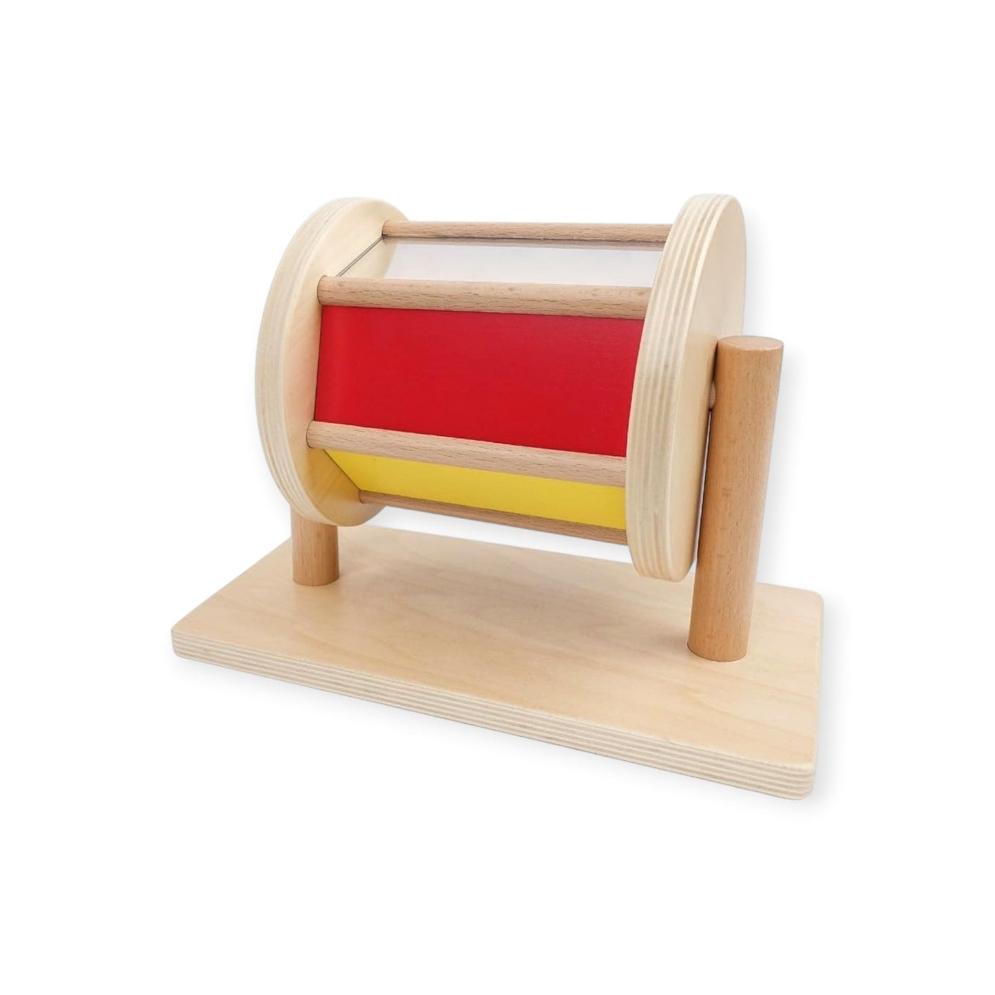 Montessori Spinning Drum with Mirror
