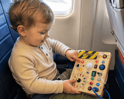 Montessori Switch & Light Activity Board