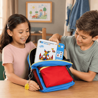 Montessori Travel Magnetic Tiles