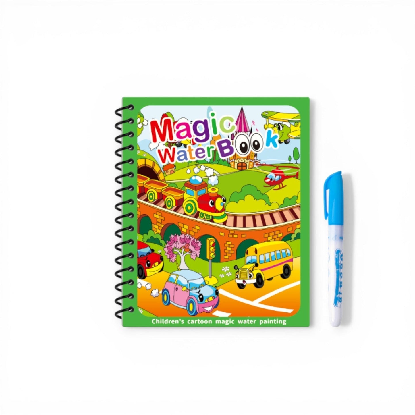 Montessori Water Drawing & Coloring Book