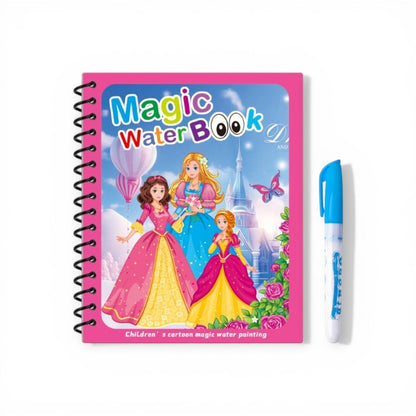 Montessori Water Drawing & Coloring Book