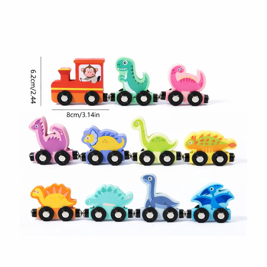 Montessori Wooden Dinosaur Train