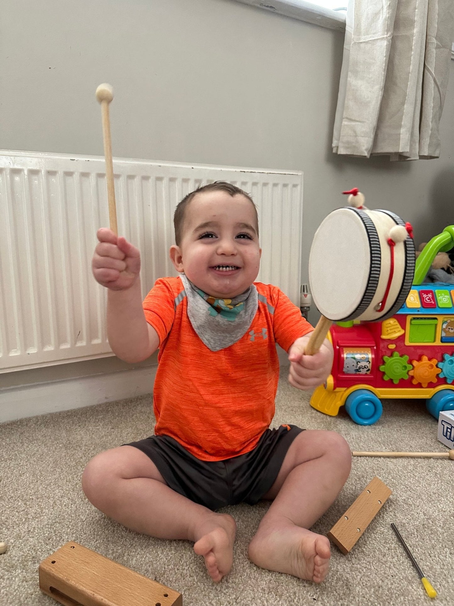 Montessori Wooden Music Instruments Set (10 Instruments)