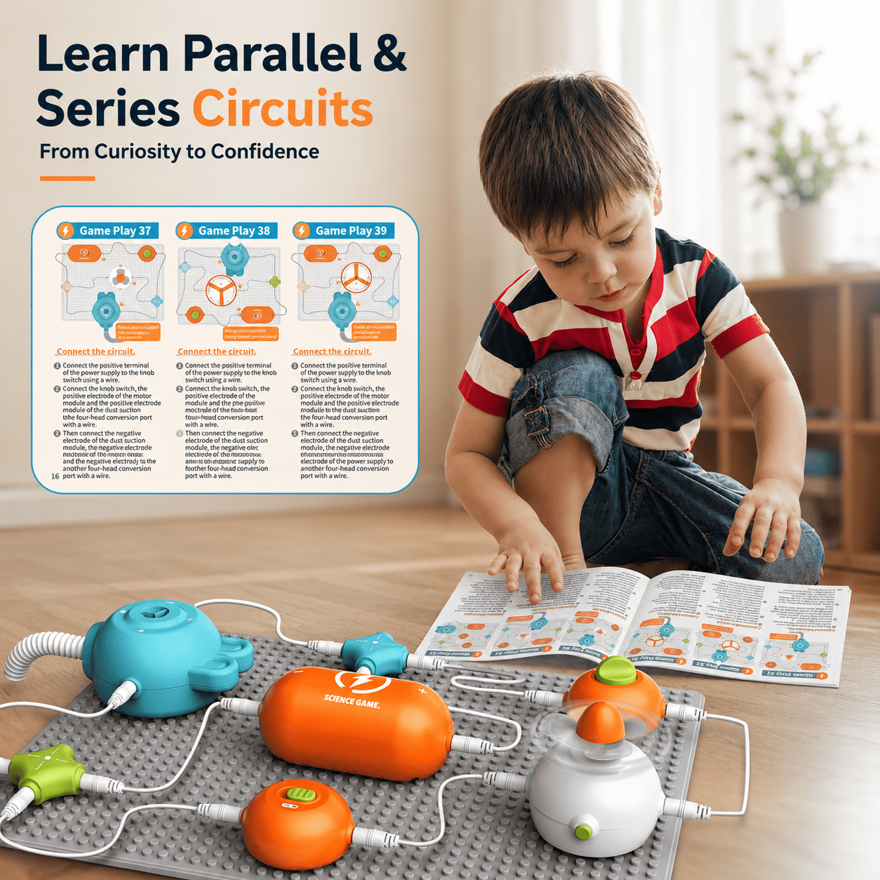 STEM Electronics Snap Circuit Kit for Kids