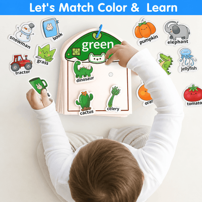 Toddler Color & Vocabulary Busy Book