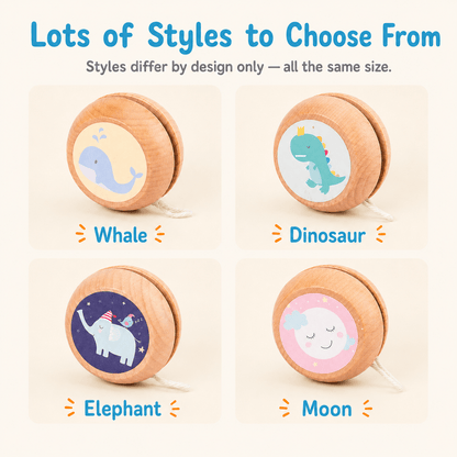 Wooden Yo-Yo for Kids