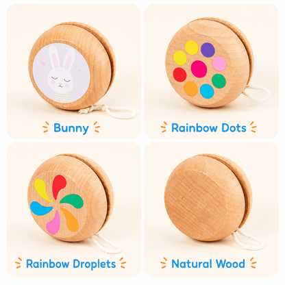 Wooden Yo-Yo for Kids